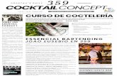 COCKTAIL’S DAILY 4 PAGE NEWSPAPER COCKTAIL CONCEPT