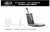 Hoover Floor Polisher F38PQ Instruction Manual - Product ...
