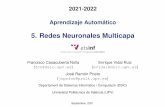 5. Redes Neuronales Multicapa
