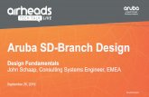 Aruba SD-Branch Design EMEA