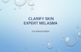 Work Shop Clarify Skin expert Melasma - Bioage