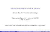 Xuwen Zhu (Northeastern University) Topology and geometry ...