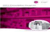 2021 Prescription Drug List - NH Healthy Families