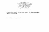 Regional Planning Interests Act 2014