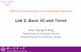 Lab 2: Basic IO and Timer