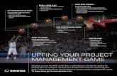 UPPING YOUR PROJECT MANAGEMENT GAME