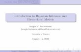 Introduction to Bayesian Inference and Hierarchical Models