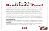 Let’s Make a Gratitude Tree!