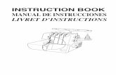 INSTRUCTION BOOK MANUAL DE INSTRUCCIONES LIVRET …