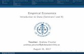 Empirical Economics - Introduction to Stata (Seminars I ...