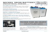 Iron Edison Industrial Series Nickel Iron Spec 2016