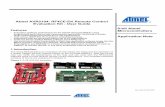Atmel AVR2104: RF4CE-EK Remote Control Evaluation Kit ...