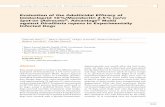 Evaluation of the Adulticidal Efficacy of Imidacloprid 10 ...