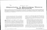 Shelby D. Hunt Objectivity in Marketing Theory and Research