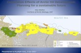 Cumulative Effects of Arctic Oil Development: Planning for ...