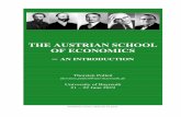 The Austrian School of Economics June2019[1]