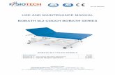 USE AND MAINTENANCE MANUAL BOBATH M.2 COUCH …