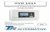 Manual UVR1611-N A4.05 A5.02 ES Funktionen