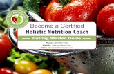 Become a Certified Holistic Nutrition Coach