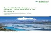 Proposed Canterbury Land & Water Regional Plan Volume 1