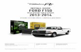 INSTALL GUIDE FORD F150