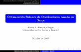 Optimización Robusta de Distribuciones basada en Datos