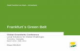 Frankfurt`s Green Belt