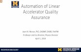 Automation of Linear Accelerator Quality Assurance