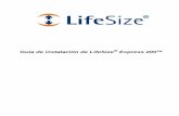 Guía de instalación de LifeSize