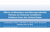 Effects of Monetary and Macroprudential Policies on ...