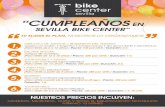 AF flyer cumpleanos 2 - Sevilla Bike Center