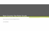 NYE County Property Tax Rate Presentation PDF