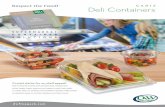 Deli Containers - D&W Fine Pack