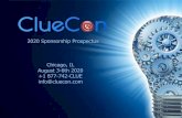 2020 sponsor prospectus - ClueCon