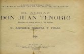 El audaz don Juan Tenorio : drama en cinco actos y en verso