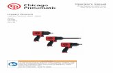 Operator's manual Impact Wrench - Chicago Pneumatic