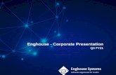 Enghouse - Corporate Presentation Corporate Overview
