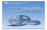 Results-based public management - FAO