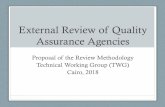 External Review of Quality Assurance Agencies