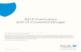 2019 Formulary (List of Covered Drugs)