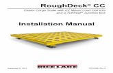 RoughDeck CC Caster Deck Cargo Scale Installation Manual