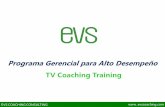 Programa Gerencial para Alto Desempeño TV Coaching Training