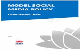 Model Social Media Policy (Draft)