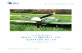 Fully 3d printable Scale Propeller for Spitfire Mk