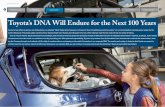 Toyota’s DNA Will Endure for the Next 100 Years