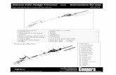Electric Pole Hedge Trimmer Instructions for Use