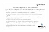Installation Methods for IPEX System 636 Type BH Class IIA ...