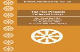 The Five Precepts - Buddhist Publication Society