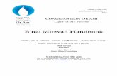 B’nai Mitzvah Handbook - Or Ami
