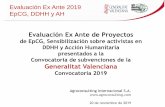 Evaluación Ex Ante de Proyectos - participacio.gva.es